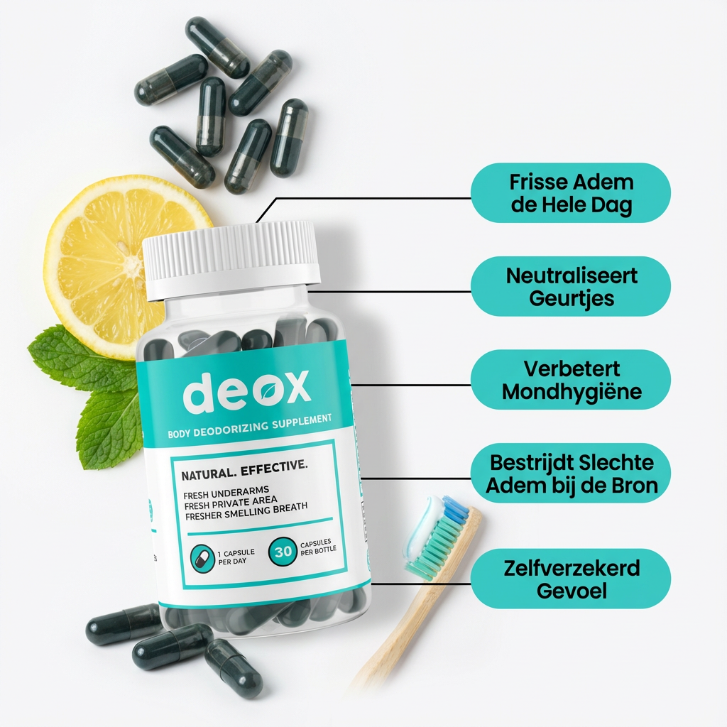 Deox - Neutraliseert Geur van Binnenuit