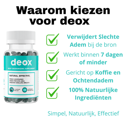 Deox - 7 Dagen Interne Adem Detox