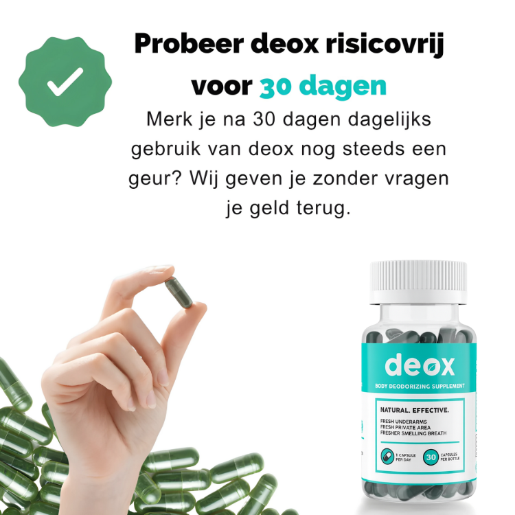 Deox - Verwijdert Slechte Adem Binnen 7 Dagen