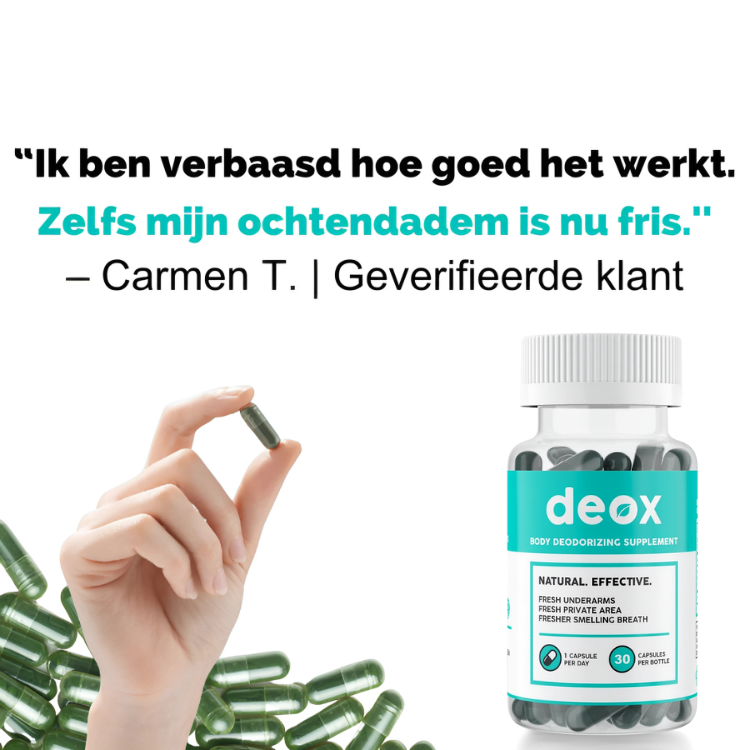 Deox - Verwijdert Slechte Adem Binnen 7 Dagen