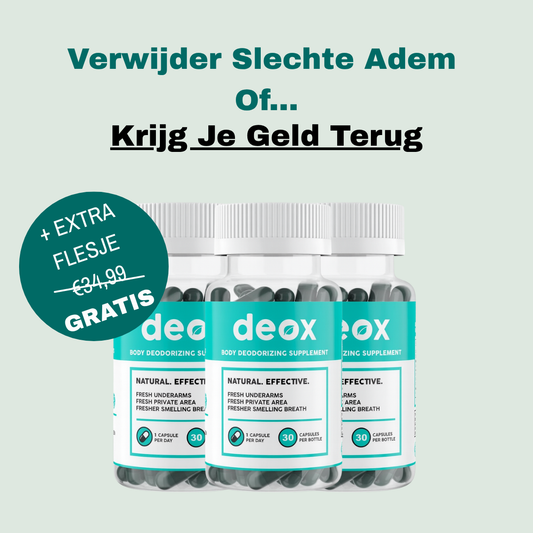 Deox - Verwijdert Slechte Adem Binnen 7 Dagen